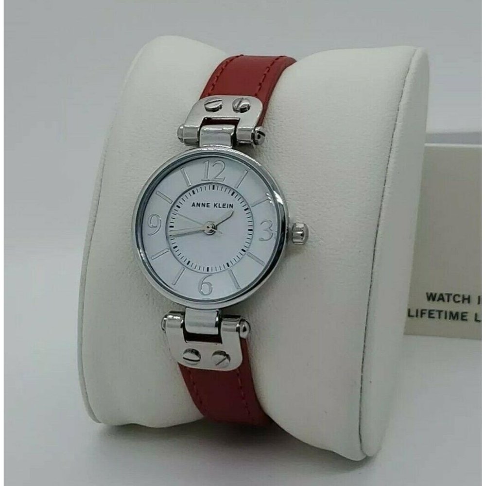 Anne Klein 10/9443WTRD Women's Quartz Mineral Dial